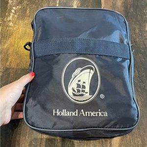 Vintage Holland American Cruise Expandable Duffel Bag
